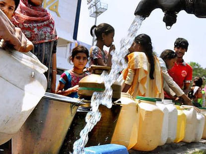 Kejriwal government responsible for water crisis in Delhi