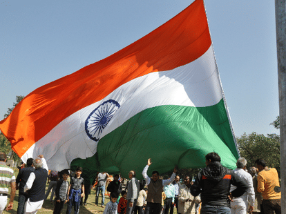 RWA highest tricolor unfurled by costing millions.