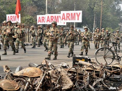 Jat community members create trouble, central government give assurance to haryana government