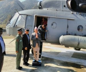 nepal prime minister tehri visit.