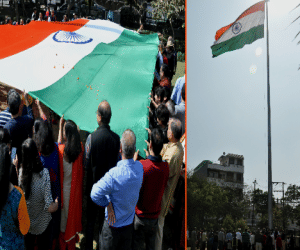 RWA highest tricolor unfurled by costing millions.