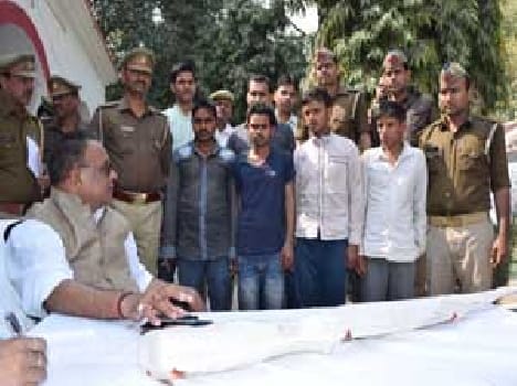 Four of the accused robber arrested