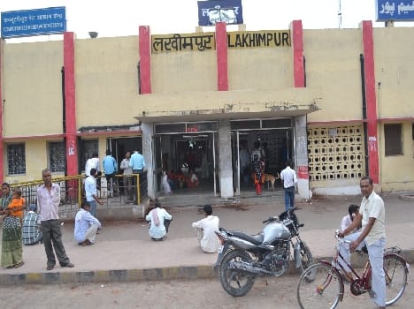 Lakhimpur is the platform, no water, no seating arrangement