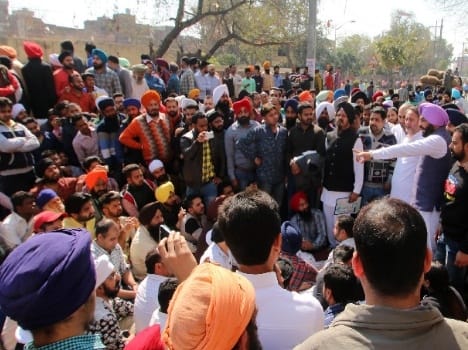 protest, tahli sahib, close, market, covered, police station