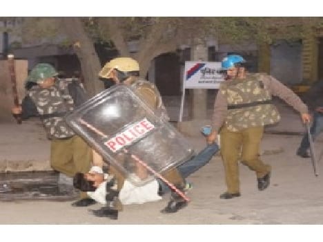 Reservation : protest of jaat, curfue