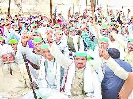 Farmer was be protested