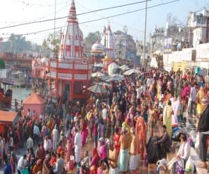 magh purnima snaan complete in haridwar.