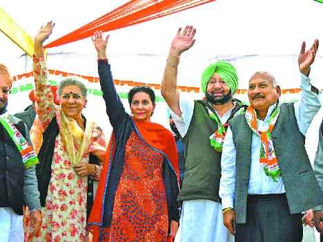 captain amrinder singh criticized parkash singh badal