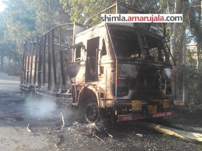 jat reservation, fire in hrtc buses and truck.