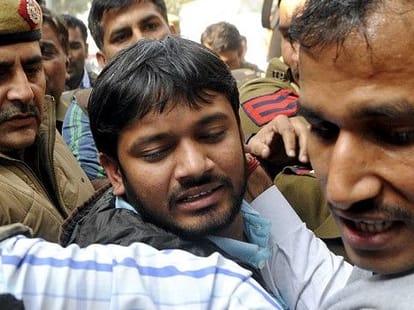 kanhaiya organized a program in jnu