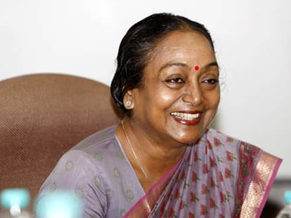 meera kumar in ravidas temple