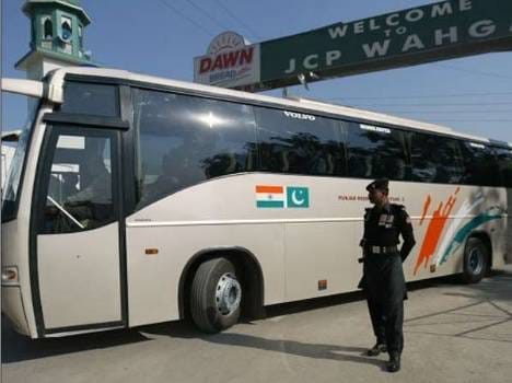lahore delhi friendship bus sada-e-sarhad close