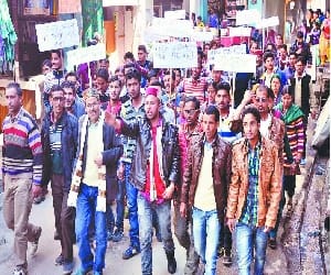 bjp protest