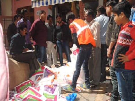 Palithin seized 1.86 quintal