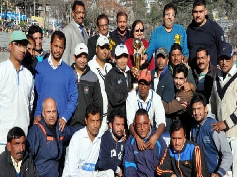 Education Department won the trophy