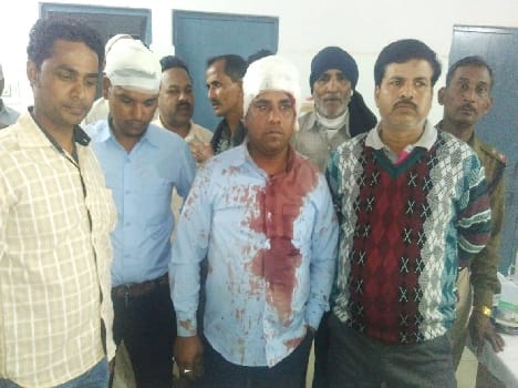 Employees beaten on power disconnection