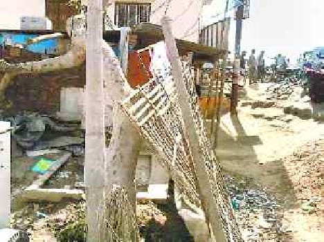 land of Panchayat occupied by the Chairman's nephew