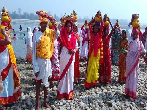 Bhagwat Katha urn out the first day of the trip