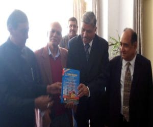 book launch of retd justice rajesh tandon.
