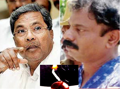 Panic after man hurls a pack of chocolates at Karnataka chief minister