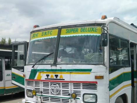 Four days later came across SRTC buses from Haryana