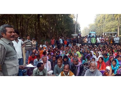 tharu in support of district magistrate