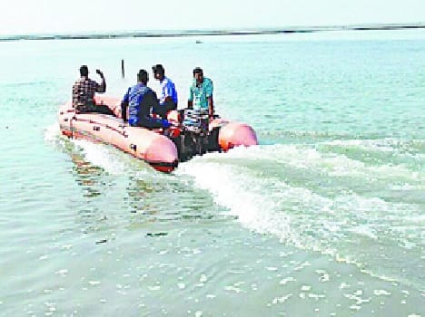 The young man's body was found three days immersed in Ganges