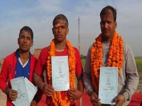 Sunil Yadav had Kesharis district title in wrestling