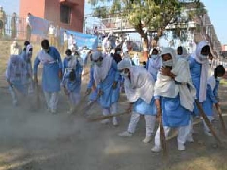 Nirankari devotees undertook clean-up operations