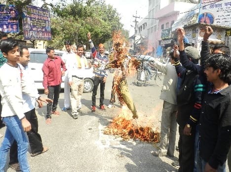 Hindu Shakti Dal boil over power shortage