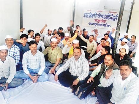 Demands release of engineers work outs