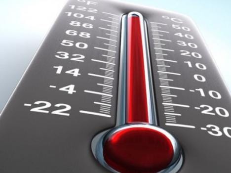 Temperature increase