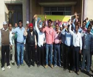 villagers strike against stone cruser