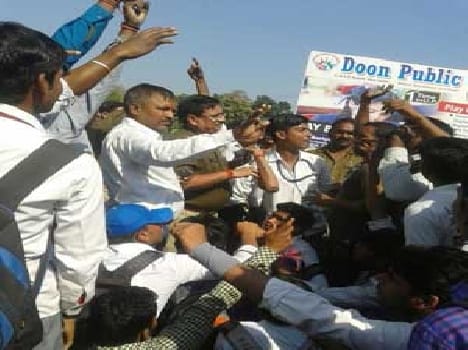Safari BA student thrashed blockade