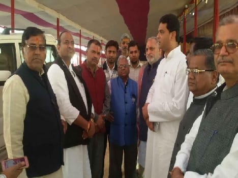 BJPYM's grand meeting in vrindavan