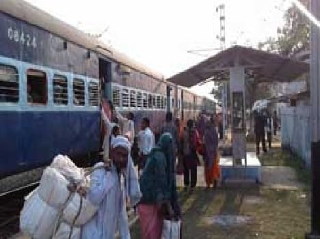 The railway track is not expected
