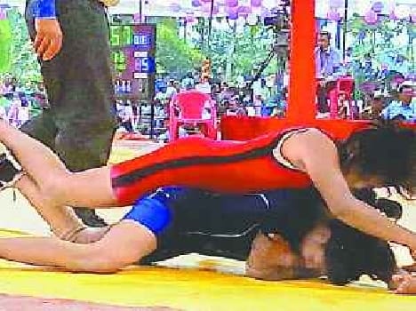 Haryana wrestlers dominated the first day
