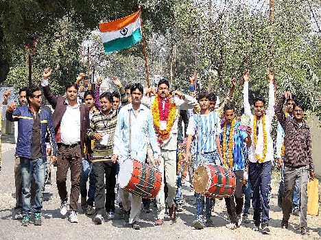 National Championship winning team welcome return