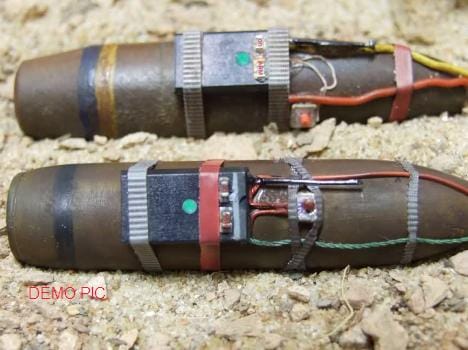 Explosives found near the passenger shed