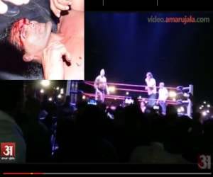 khali and brody steel fight video.