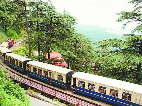 2.5 crore rupee rail budget for kalka shimla rail heritage track.