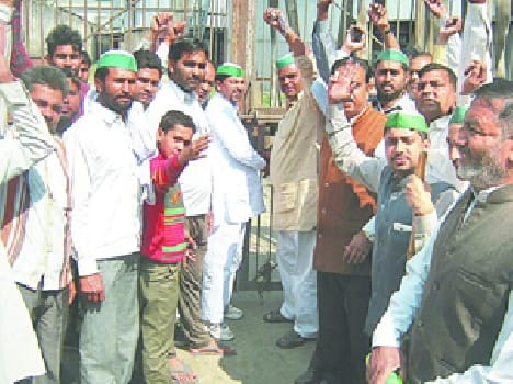 BKU activists clashed with farmers
