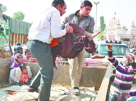Hasanpur police station ransacked, organically