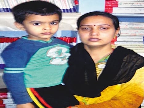 Boy helpful and careless police