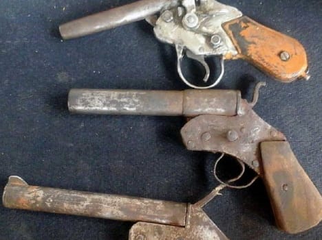 three, arrest, pistol, bullet, arrest, pathankot