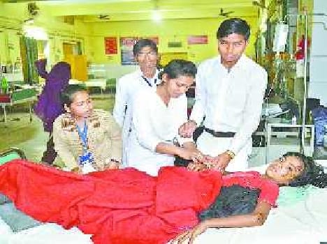 Nurses on strike