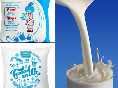 Mother Dairy and Amul milk has failed on rules