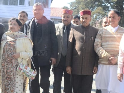 opposition walk out in himachal pradesh vidhan sabha budget session 