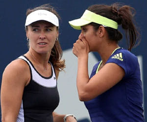 sania mirza and martina hingis's winning record break