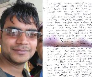 a student commited suicide in lucknow.